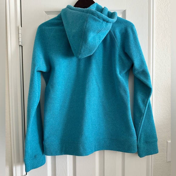 Carhartt - Women's Teal Full Zip Logo Soft Fleece Hoodie , Medium (8/10) - Picture 6 of 10
